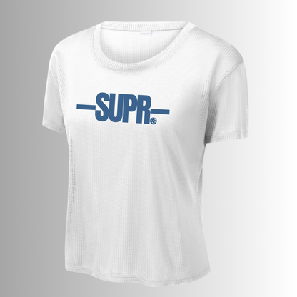 SUPR Sport-Tek® Women's PosiCharge® Draft Crop Tee
