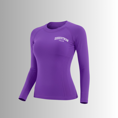 TCU Fans Women's Seamless Technical Top