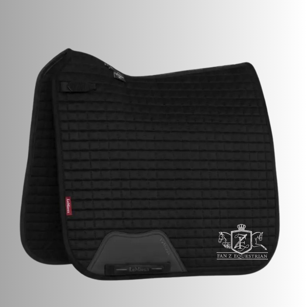 Fan Z LeMieux® Suede Dressage Saddle Pad