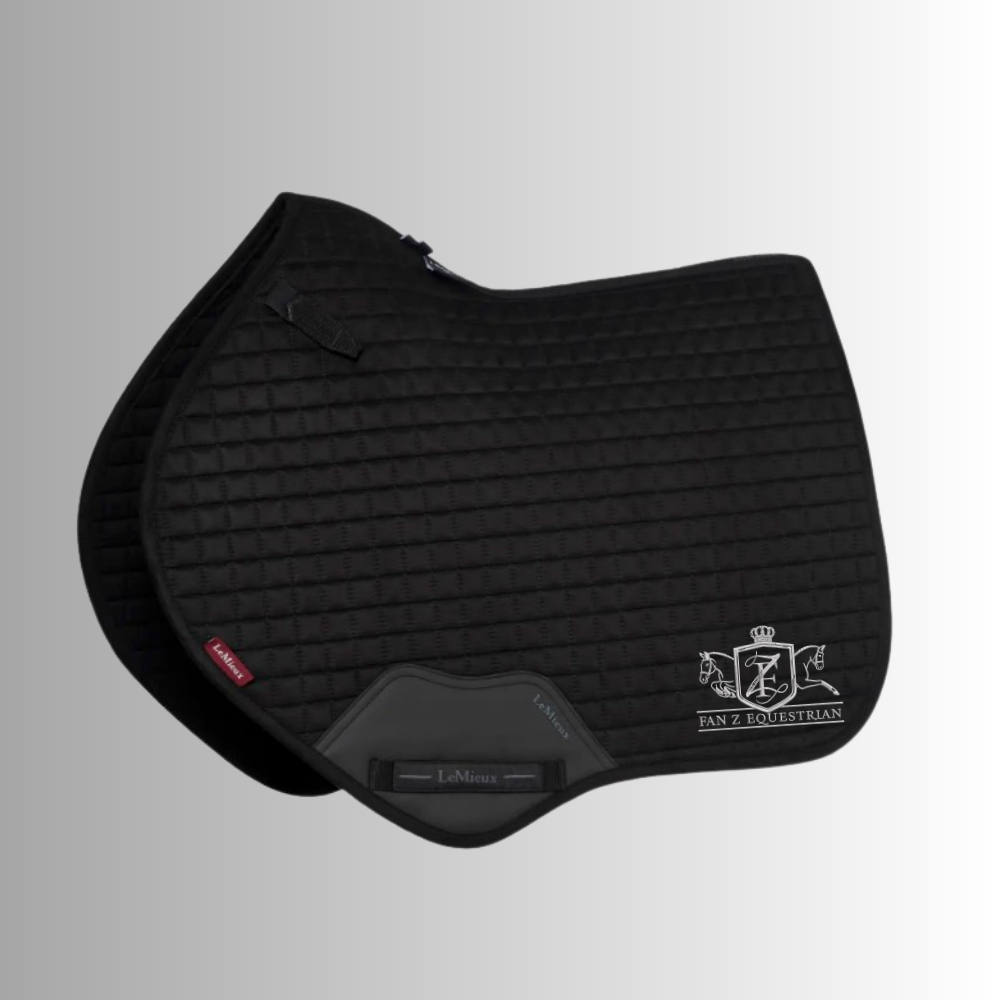 Fan Z LeMieux® Suede Close Contact Saddle Pad