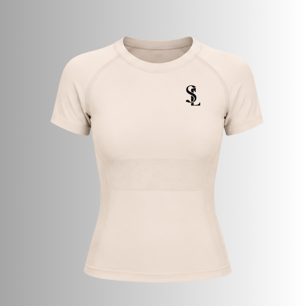 Stone Lane Women's Seamless Short Sleeve Athletic Top