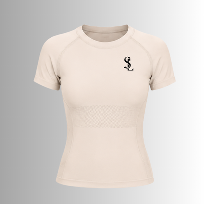 Stone Lane Women's Seamless Short Sleeve Athletic Top