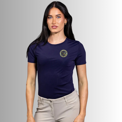 Aubrey Meadows Equisite Hallie Perforated Shirt