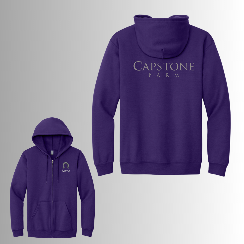 Capstone Gildan® Heavy Blend™ Full-Zip Hooded Sweatshirt