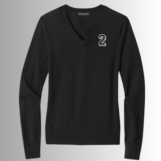Tango Brooks Brothers ® Women’s Washable Merino V-Neck Sweater