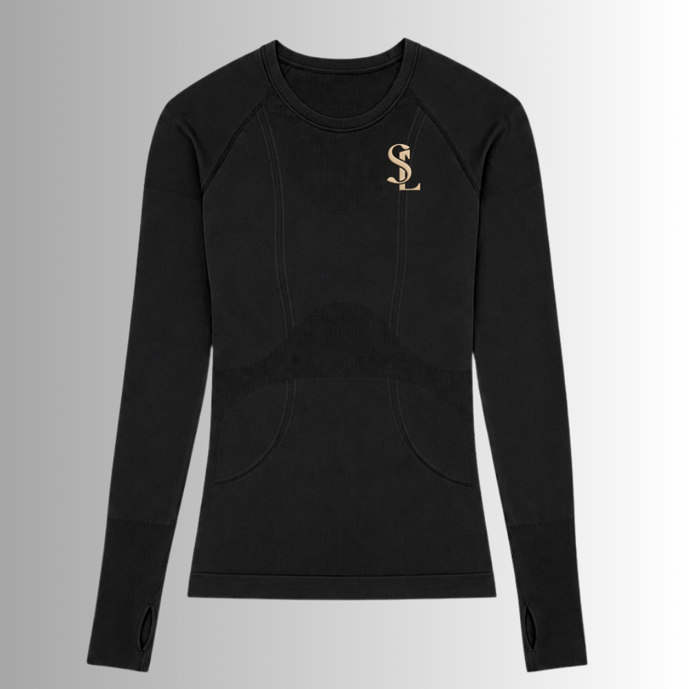 Stone Lane Women's Seamless Long Sleeve Athletic Top