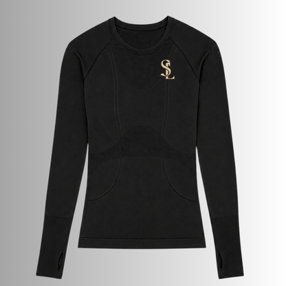 Stone Lane Women's Seamless Long Sleeve Athletic Top