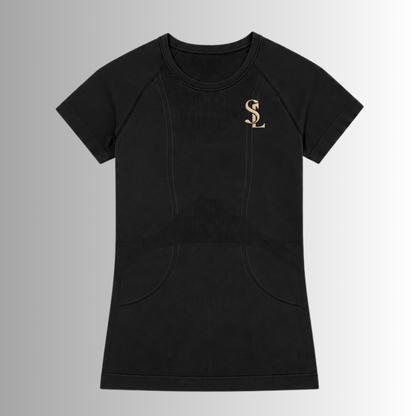 Stone Lane Women's Seamless Short Sleeve Athletic Top