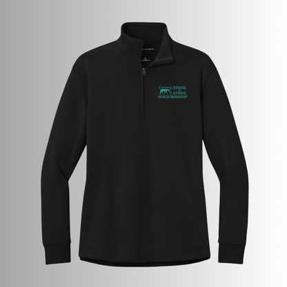 Stride by Stride Women’s Wearever Signature Double Pique 1/4-Zip