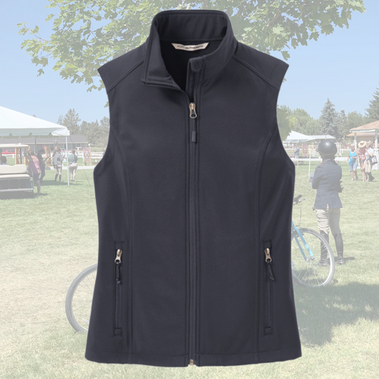 *FLASH SALE* Women's Soft Shell Vest in Battleship Grey