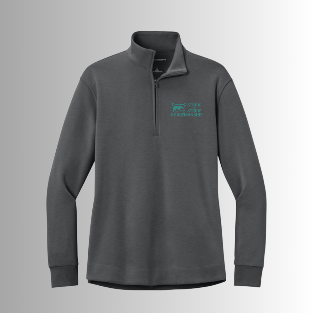 Stride by Stride Women’s Wearever Signature Double Pique 1/4-Zip