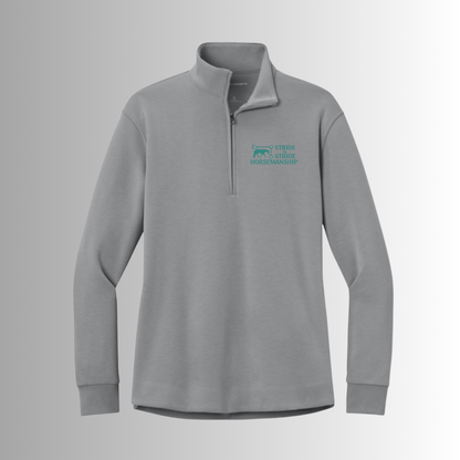 Stride by Stride Women’s Wearever Signature Double Pique 1/4-Zip