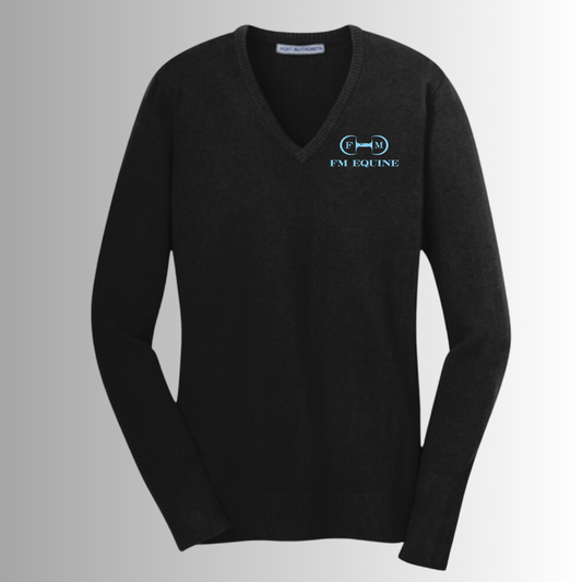 FM Equine Women's V-Neck Sweater