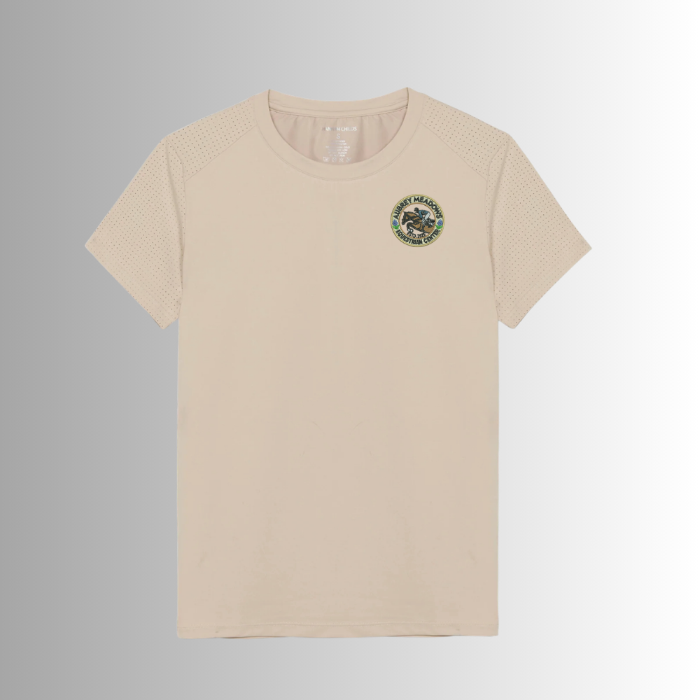 Aubrey Meadows HCL Maddy Perforated Tech Tee
