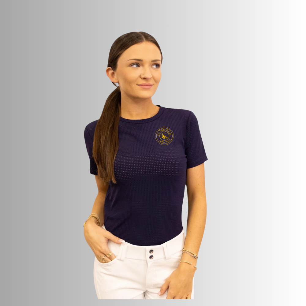 Rio Vista Equisite Hallie Perforated Shirt