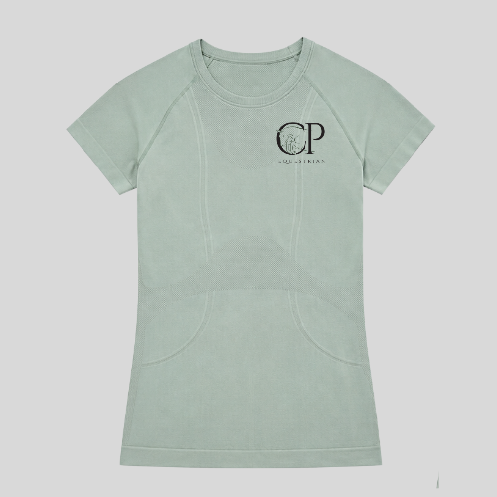 Crown Point Women's Seamless Short Sleeve Athletic Top