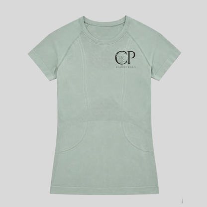 Crown Point Women's Seamless Short Sleeve Athletic Top