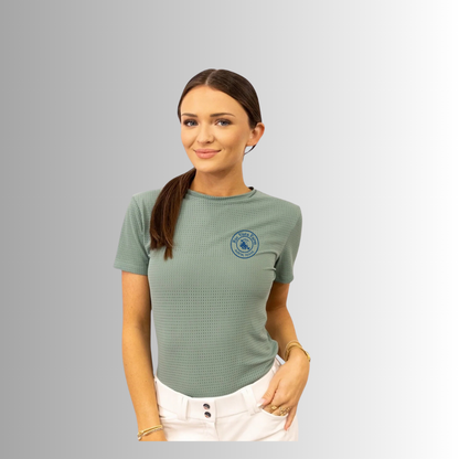 Rio Vista Equisite Hallie Perforated Shirt