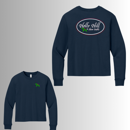 Holly Hill BELLA+CANVAS® Youth 6-Ounce Heavyweight Long Sleeve Tee