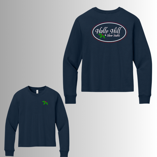 Holly Hill BELLA+CANVAS® Youth 6-Ounce Heavyweight Long Sleeve Tee