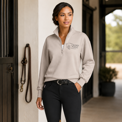 Crown Point Women's Mercer+Mettle® Soft Spacer 1/4-Zip