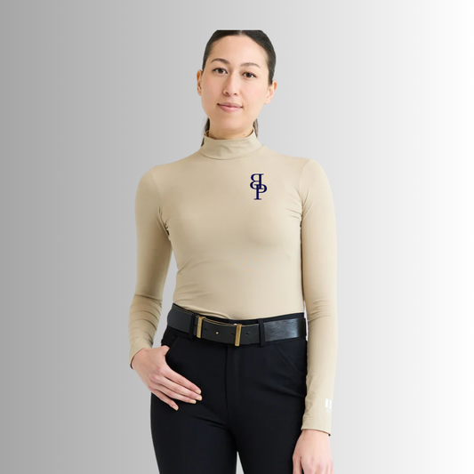 Brookside Pine 70 Degrees Mock Neck Sun Shirt