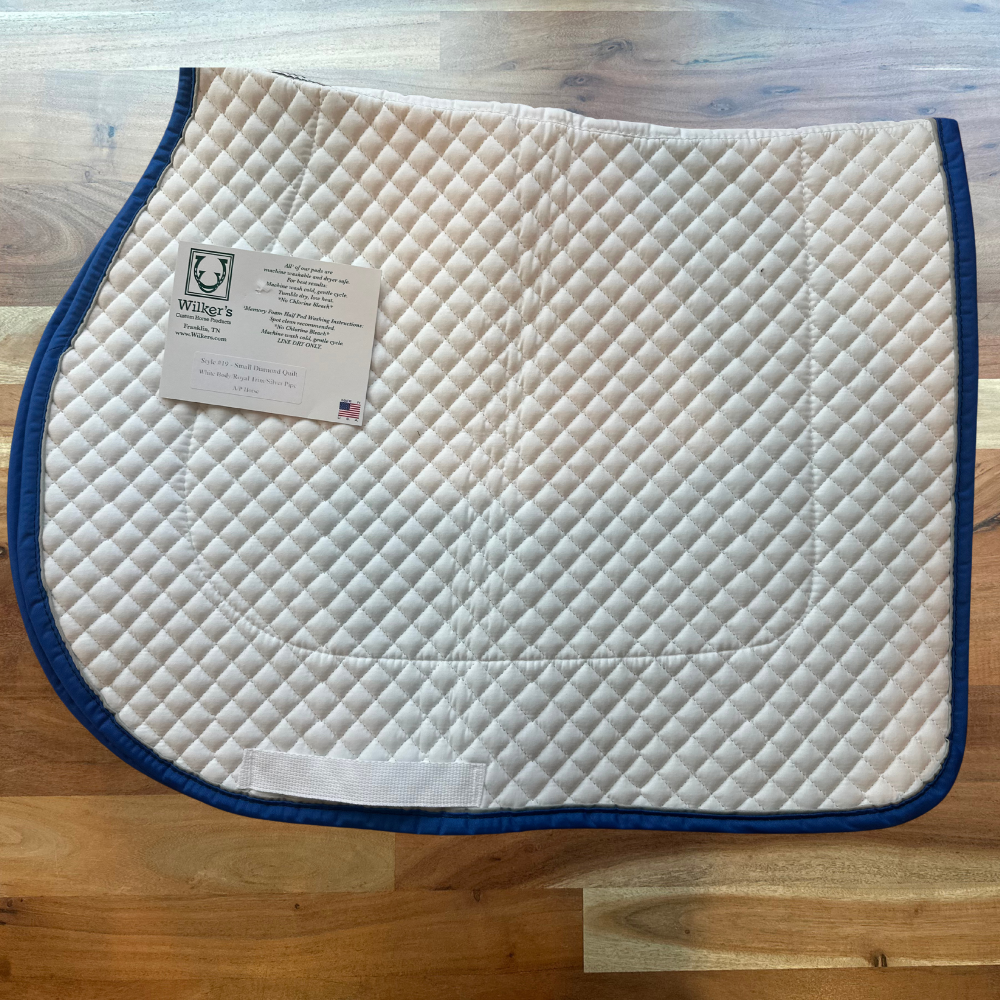 Limited: Wilkers Saddle Pads- Multiple Types