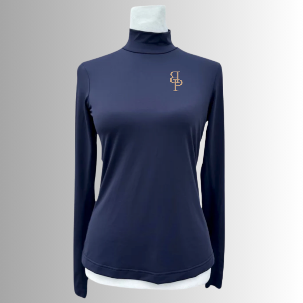 Brookside Pine 70 Degrees Mock Neck Sun Shirt