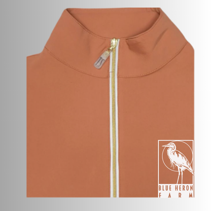 Blue Heron Tailored Sportsman IceFil 1/4 Zip Long Sleeve Sunshirt