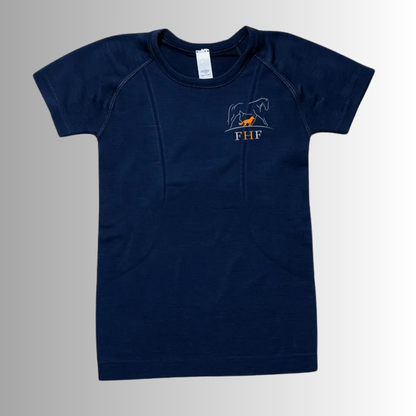 FHF Women's Seamless Short Sleeve Athletic Top