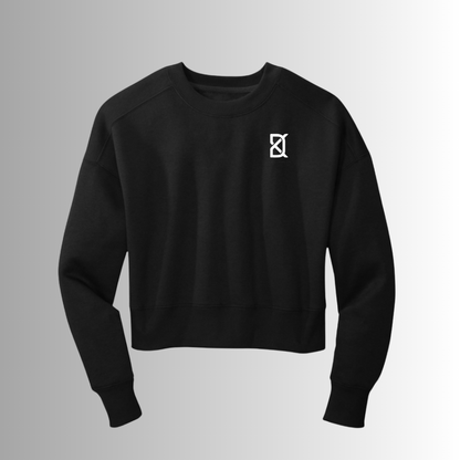 KDE Women’s Perfect Weight® Fleece Cropped Crew