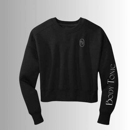 Body Tonic Women's Cropped Crewneck