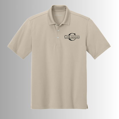 Coraggio Men's Stain-Release Polo