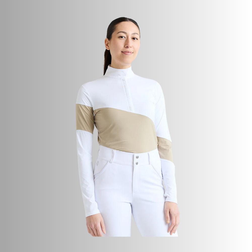 Coraggio Women's Long Sleeve Asymm Show Shirt
