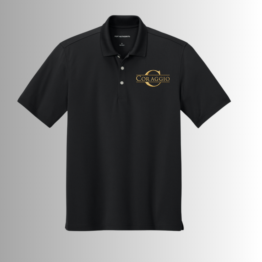 Coraggio Men's Stain-Release Polo