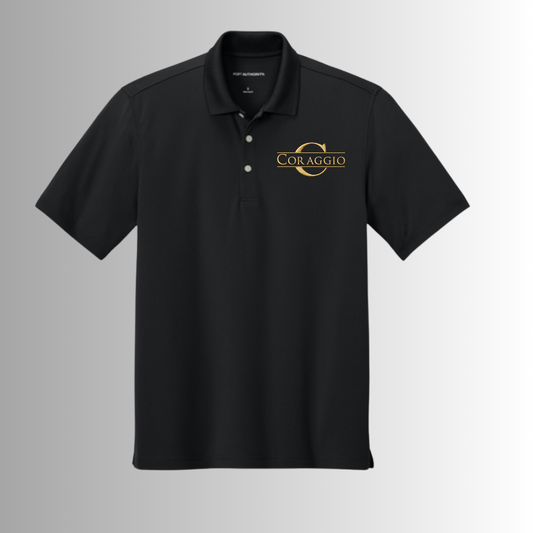Coraggio Men's Stain-Release Polo