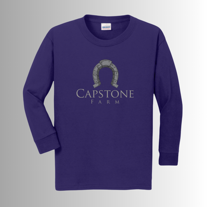 Capstone Gildan® Heavy Cotton™ 100% Cotton Youth Long Sleeve T-Shirt