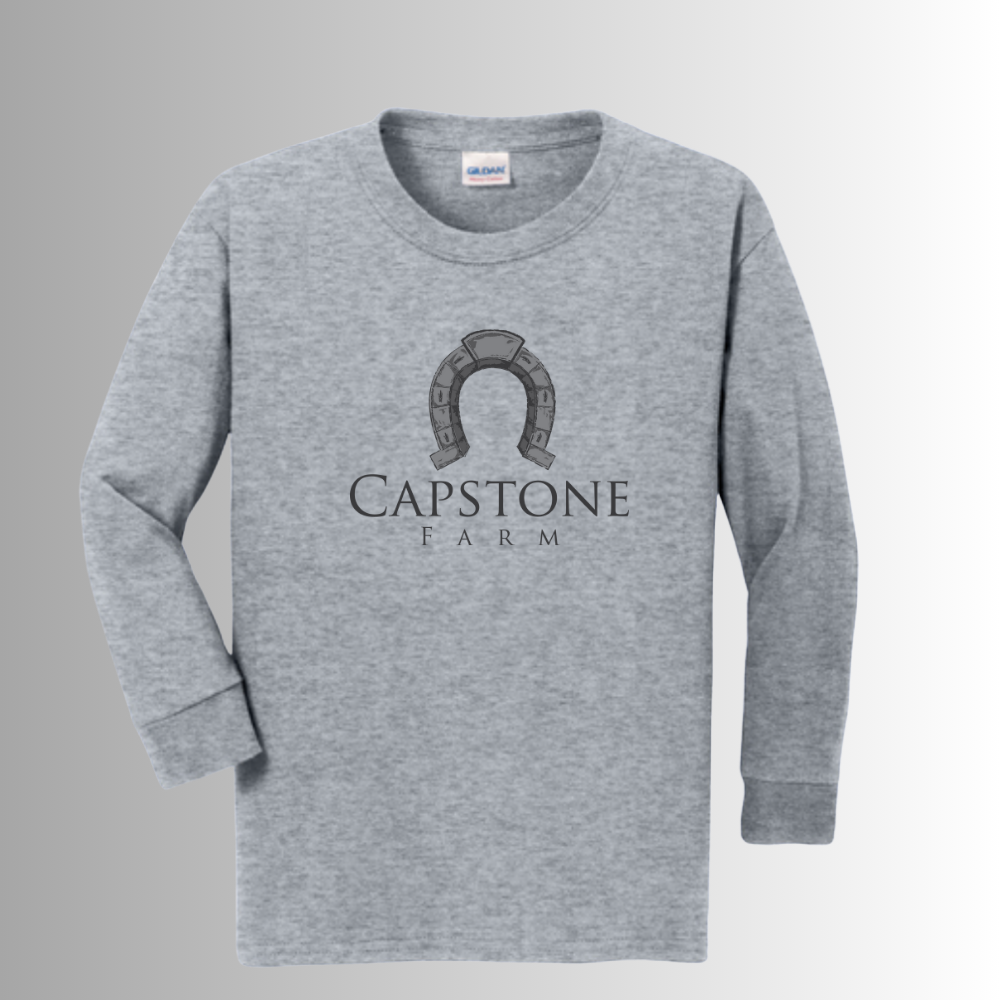 Capstone Gildan® Heavy Cotton™ 100% Cotton Youth Long Sleeve T-Shirt