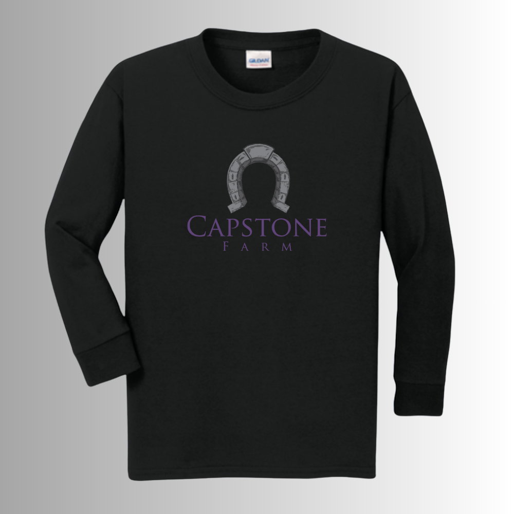 Capstone Gildan® Heavy Cotton™ 100% Cotton Youth Long Sleeve T-Shirt