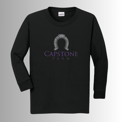 Capstone Gildan® Heavy Cotton™ 100% Cotton Youth Long Sleeve T-Shirt