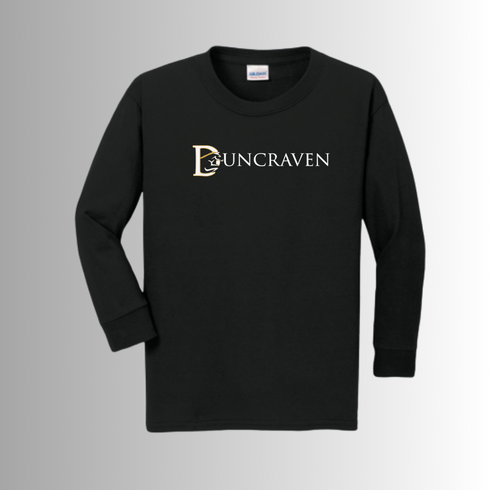 Duncraven Youth Gildan® DryBlend® 50 Cotton/50 Poly Long Sleeve T-Shirt