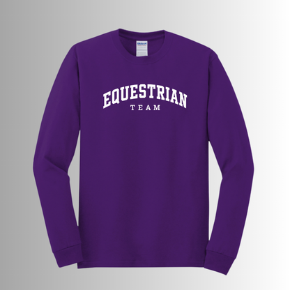 TCU Fans Unisex Gildan® DryBlend® 50 Cotton/50 Poly Long Sleeve T-Shirt