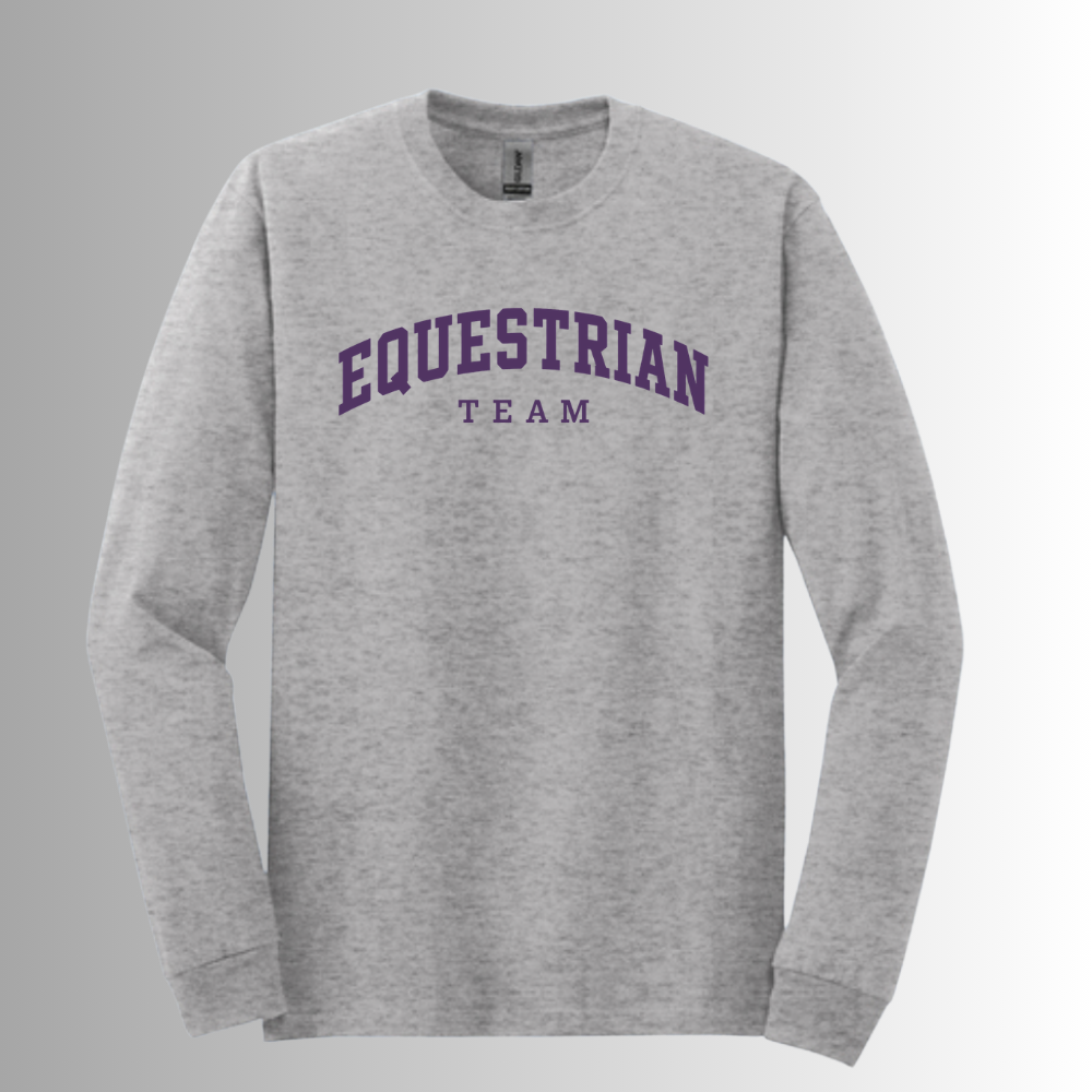 TCU Fans Unisex Gildan® DryBlend® 50 Cotton/50 Poly Long Sleeve T-Shirt