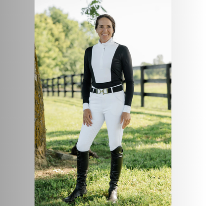 Coraggio 70degrees Long Sleeve Bib Show Shirt