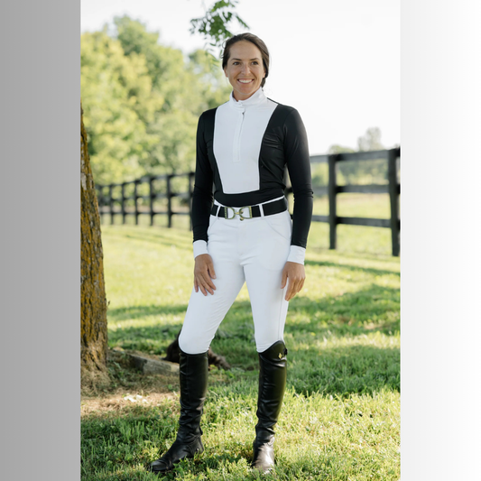 Coraggio 70degrees Long Sleeve Bib Show Shirt