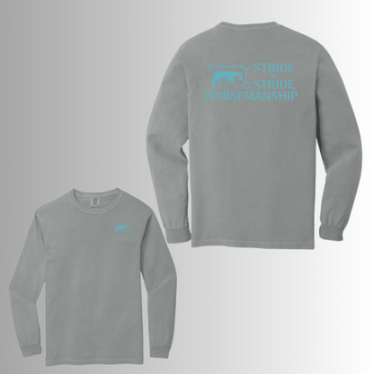 Stride by Stride Comfort Colors Adult Long-Sleeved T-Shirt