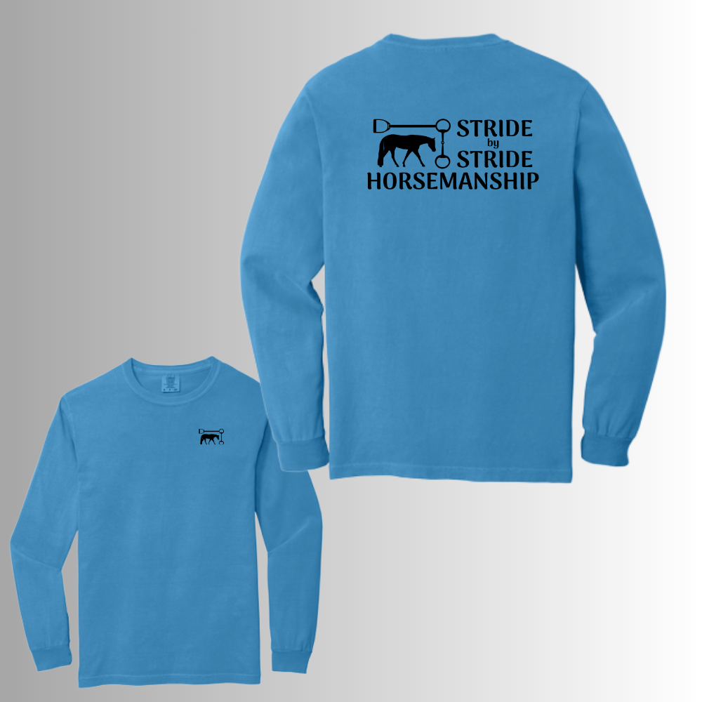 Stride by Stride Comfort Colors Adult Long-Sleeved T-Shirt