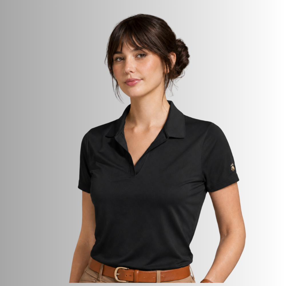 Crown Point Brooks Brothers® Women’s Mesh Pique Performance Polo