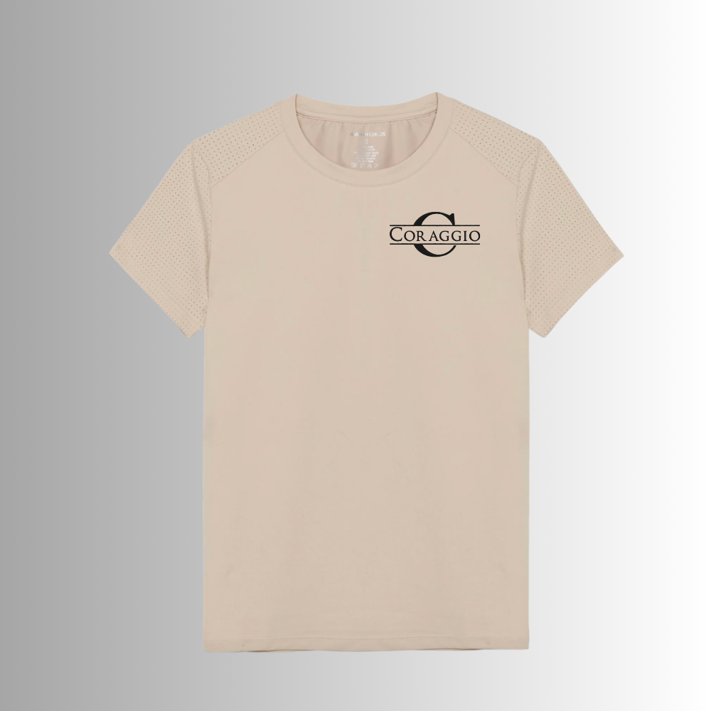 Coraggio HCL Maddy Perforated Tech Tee