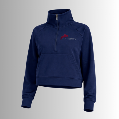 CpF Quarter Zip Thumbhole Pullover